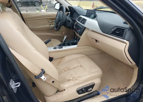 2014 BMW 320I xDrive z USA, uszkodzony, nr VIN WBA3C3G51ENR25496